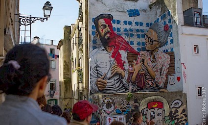 Street Art Tour: Terreiro do Paço aos Sapadores