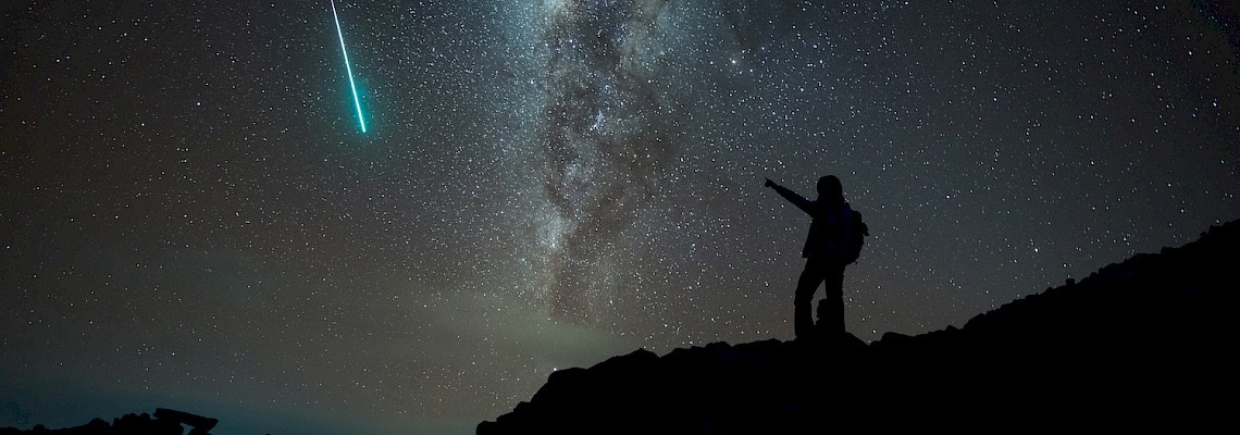 Chuva de Estrelas nas arribas do Guincho