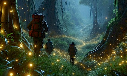 Caminhar à luz dos Pirilampos na Mata de Belas - 6ª edição