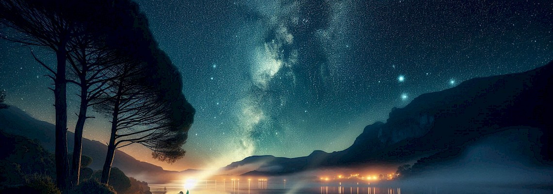 Chuva de Estrelas na Lagoa de Óbidos