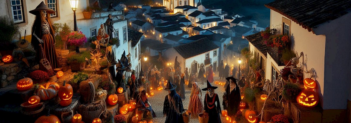 Caminhada de Halloween em Óbidos