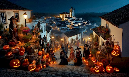 Caminhada de Halloween em Óbidos
