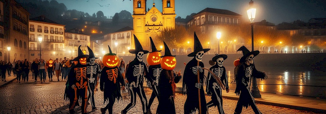Caminhada de Halloween em Amarante