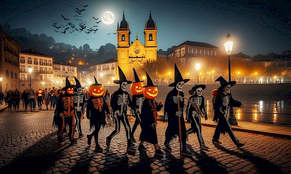 Caminhada de Halloween em Amarante