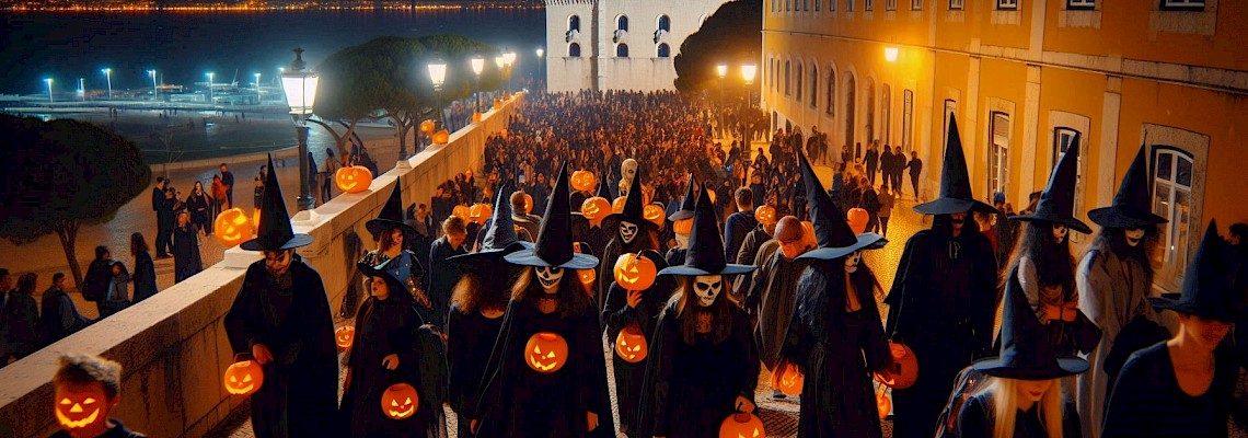 Caminhada de Halloween nos Miradouros de Lisboa