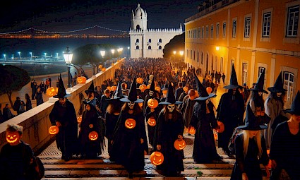 Caminhada de Halloween nos Miradouros de Lisboa