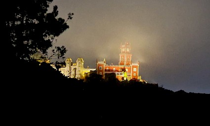 Luzes de Natal na Vila de Sintra