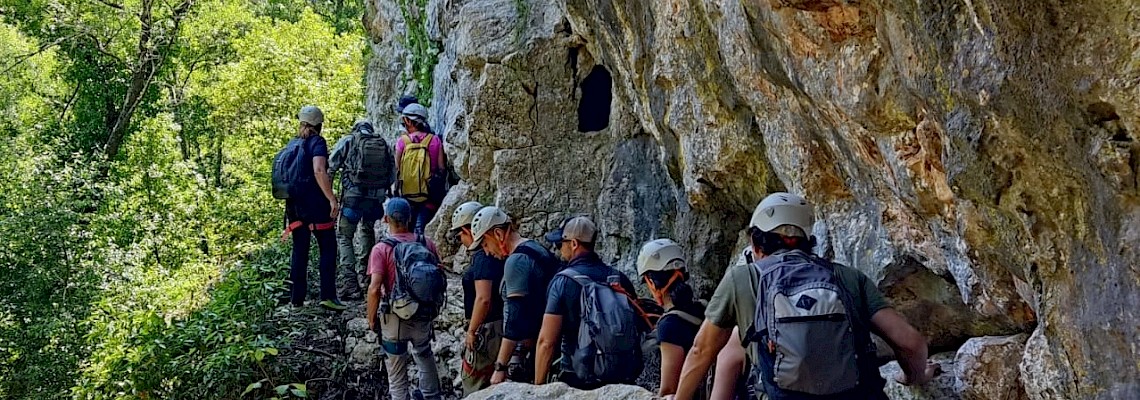 Sobrevivência - Travessia do Canhão do Agroal - Tomar