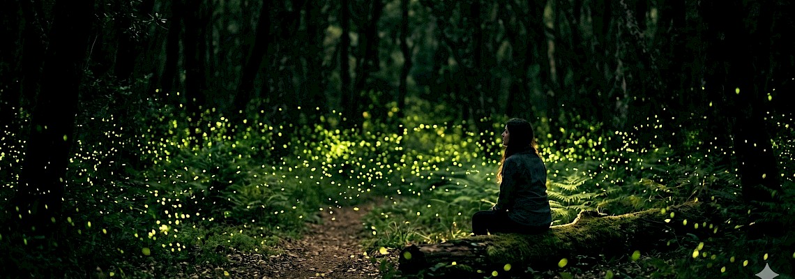 Caminhar com pirilampos no rio da Mula - Serra de Sintra 3ª edição