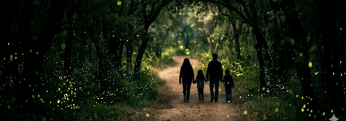 Caminhar com pirilampos nas nascentes do rio Lis - Leiria - 2ª edição