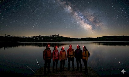 Chuva de Estrelas na Lagoa de Óbidos