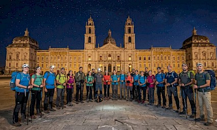 Travessia noturna de Palácio a Palácio