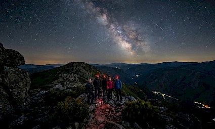 Chuva de Estrelas - Serra das Meadas - Lamego