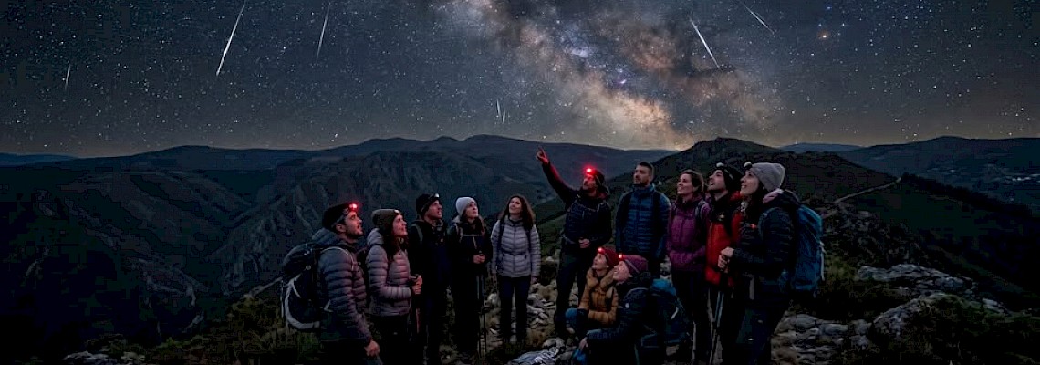 Chuva de estrelas no Alvão - Perseidas de Agosto