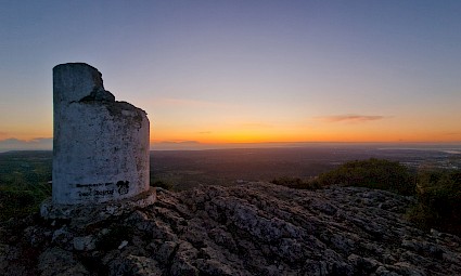 Pôr do sol no Pico do Formosinho
