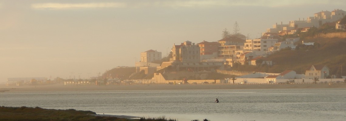 Lagoa de Óbidos ao Pôr do Sol