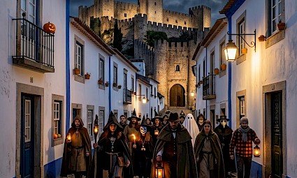 Caminhada de Halloween em Óbidos