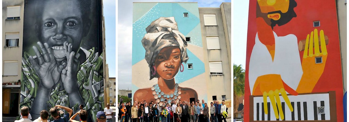 Street Art Tour na Quinta do Mocho